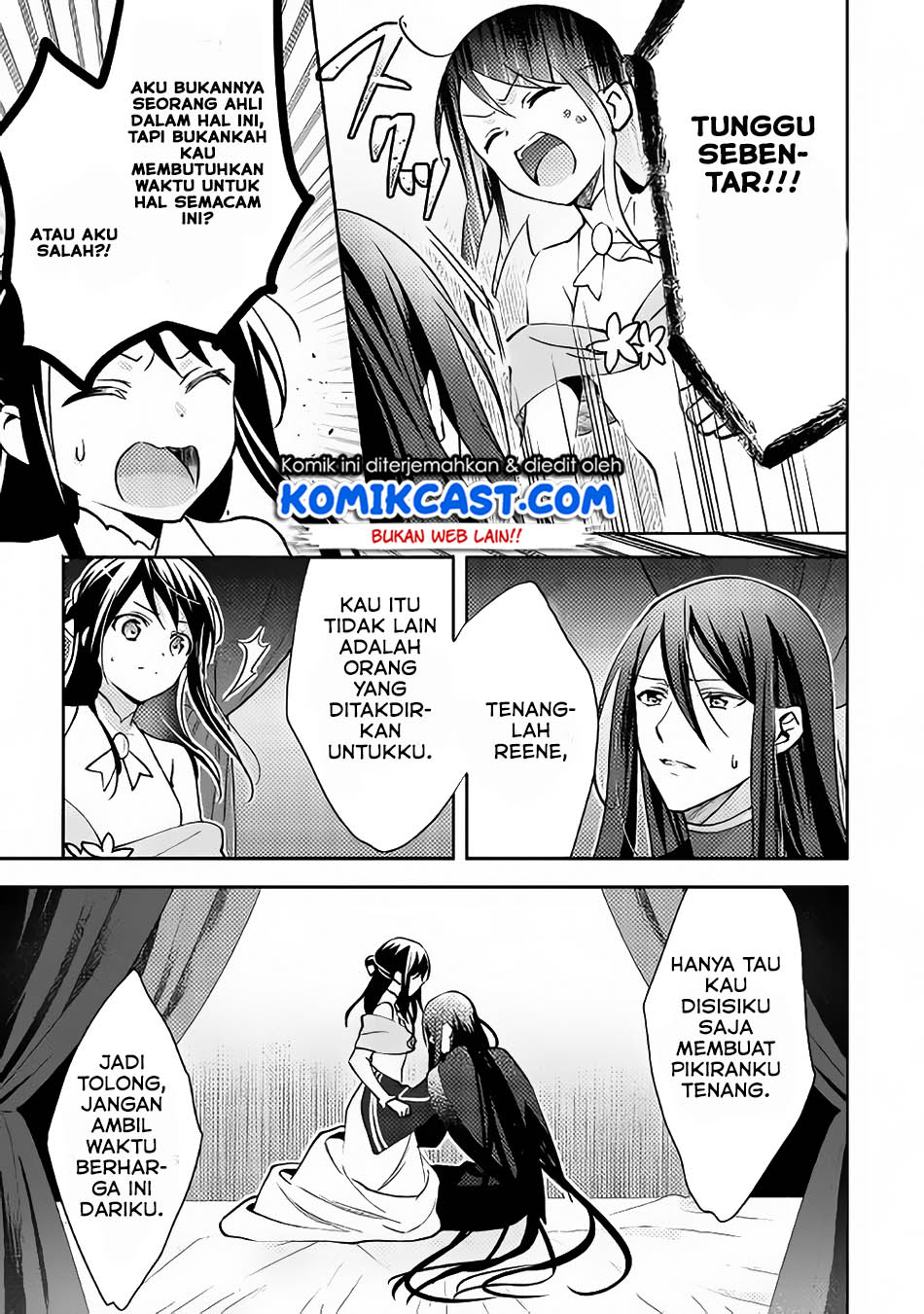 Isekai de “Kuro no Iyashi Te” tte Yobareteimasu Chapter 35 Bahasa Indonesia